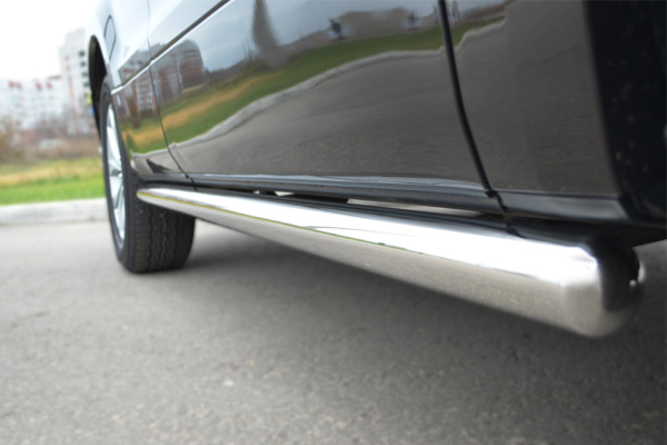 Фото Пороги труба d63 (вариант 3) SUZUKI Grand Vitara 5 дв. 2012-2016