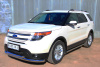 Пороги труба d63 (вариант 1) FORD EXPLORER 2012-2016