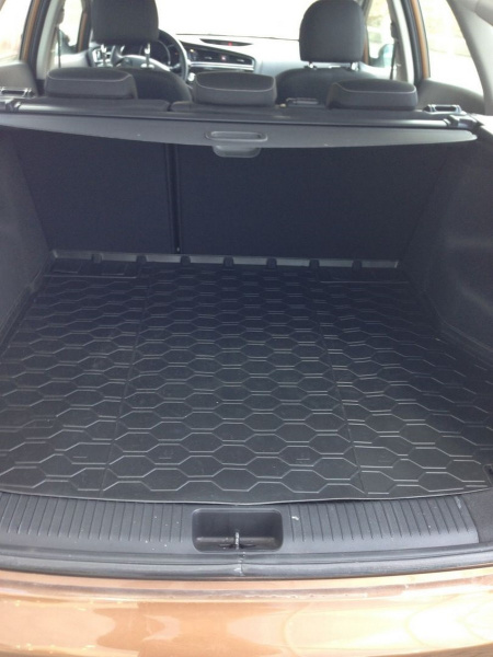 Автомобильный коврик багажника Rival для Kia Ceed универсал 2012-2018, полиуретан, 12801004