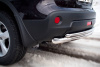 Фото Защита заднего бампера d63/42 (дуга) NISSAN Qashqai 2010-2013