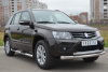 Фото Защита переднего бампера d76/42 (дуга) SUZUKI Grand Vitara 5 дв. 2012-2016