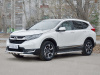 Фото Защита переднего бампера d63 дуга-d63 уголки+клыки HONDA CR-V 2017-