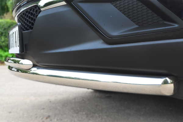 Фото Защита переднего бампера d63/42 (дуга) SSANG ACTYON 2010-2013