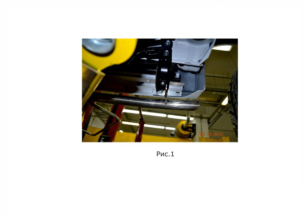 Фото Защита штатного порога d42 Lexus LX 2015-