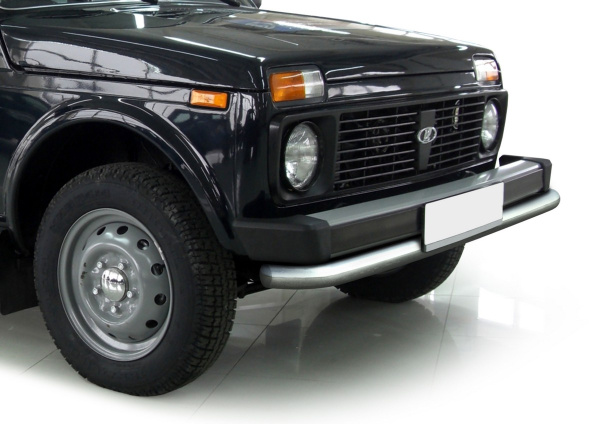 Фото Защита переднего бампера d57 Lada 4х4 3d 1995-