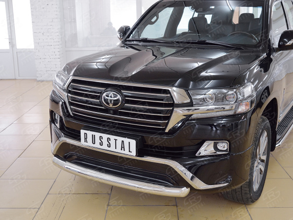 Фото Защита переднего бампера d76 дуга TOYOTA LC 200 2016 EXECUTIVE