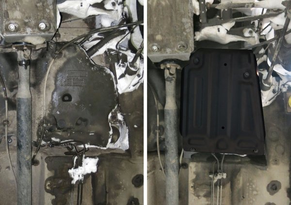 Фото Защита топливного бака Автоброня для Renault Arkana 4WD 2019-