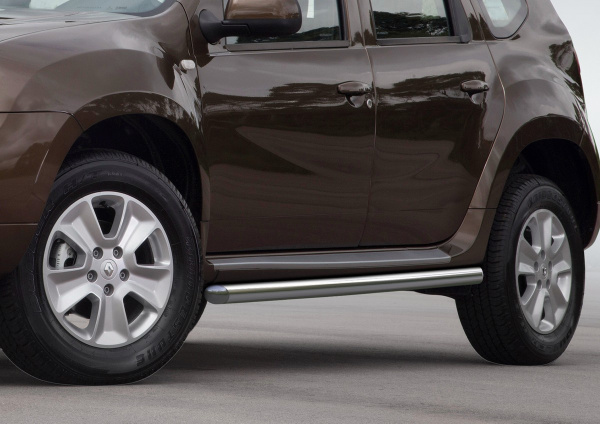 Фото Защита порогов d57 Renault Duster 2011-2015