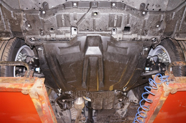 Фото Композитная защита картера двигателя и кпп Lexus RX (2016-)