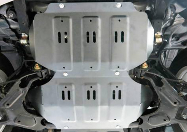 Фото защита картера Rival для Great Wall Hover H3 2006-2011, алюминий 4 мм, с крепежом, 333.2007.1