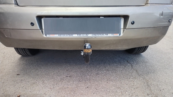 фото Фаркоп Лидер-плюс для RENAULT SCENIC 2 (JM) 2003-2009