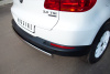 Фото Защита заднего бампера d75х42 овал VOLKSWAGEN Tiguan Track & Field 2011-2016