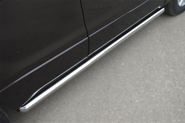 Фото Пороги труба d63 (вариант 1) SUZUKI Grand Vitara 5 дв. 2012-2016