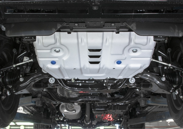 Фото Защита радиатора Rival для Lexus GX 460 2009-2013 2013-н.в., алюминий 4 мм, с крепежом, 333.9516.1