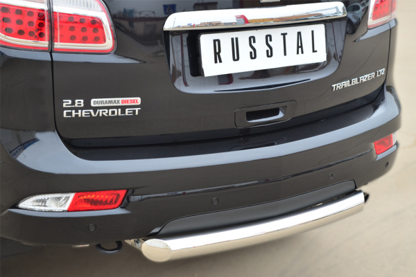 Фото Защита заднего бампера d76 (дуга) CHEVROLET Trailblazer 2012-