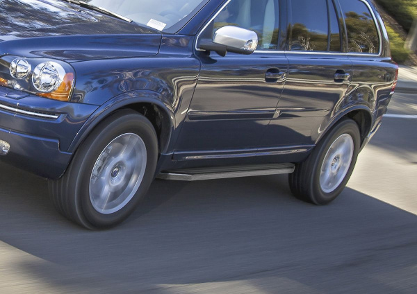 Фото Пороги алюминиевые Rival "Premium" для Volvo XC 90 2002-2006-2014