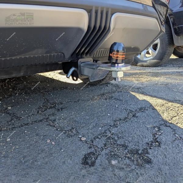 Фаркоп Motodor (Россия) для Geely Atlas II «быстросъемный под квадрат» (2023-)