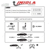 Фаркоп Imiola (Польша) для Audi A6 II «C5» (1997-2005) "седан/ универсал"