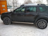 Фото Защита порогов с алюм. площадкой Ø51мм «Эстонец» (НПС) RENAULT DUSTER 2012- /NISSAN TERRANO 2014-