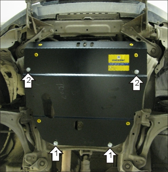 Фото Защита Motodor для картера и КПП Honda Ridgeline (2008 по наст.)