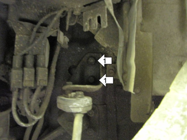 Фото Защита Motodor для раздаточной коробки Mitsubishi Pajero IV (2007 по наст.)