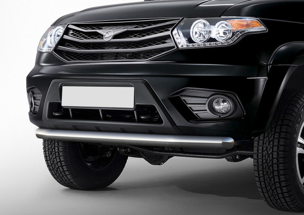 Фото Защита переднего бампера d76 Uaz Patriot 2014-2016-