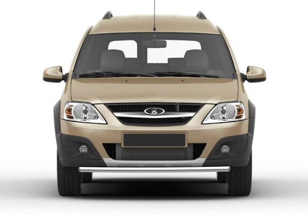Фото Защита переднего бампера d42 Lada Largus Cross 2014-