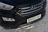 Фото Защита переднего бампера d63 ( секции) d63 (дуга) HYUNDAI Santa Fe 2012-2015