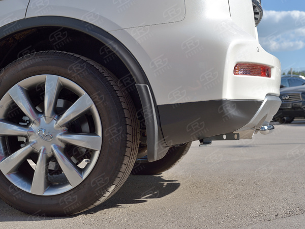 Фото Защита заднего бампера d42 дуга INFINITI QX 50 2016-2018