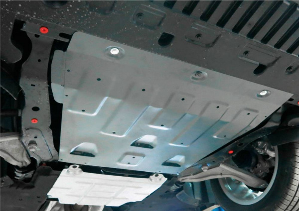 Фото Защита картера и КПП Rival для Ford Mondeo 2015-н.в., алюминий 4 мм, с крепежом, 333.1849.1