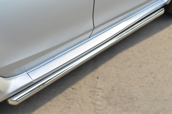 Фото Пороги труба d63 (вариант 1) NISSAN Terrano 2014-