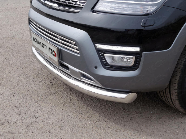 Фото Защита передняя нижняя 76,1 мм для Kia Mohave 2017-