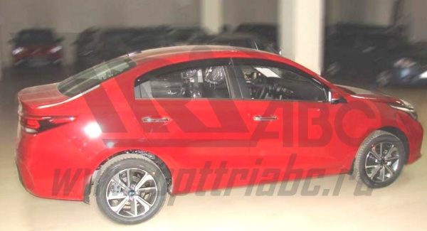 Фото Дефлекторы боковых окон Kia Rio (2017-) SD (4дв) (темн)