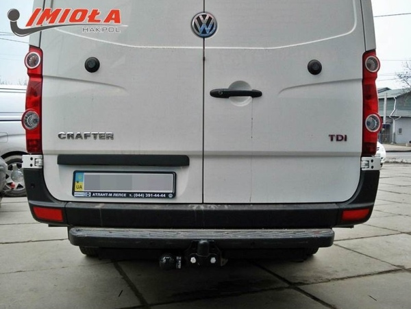 фото Фаркоп Imiola для Mercedes Sprinter 3650 мм, 4320 мм фургон со ступенькой 2006-