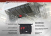 Фото Защита картера Автоброня для Nissan Pathfinder 1996-2004, часть 2