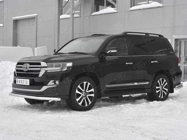 Фото Защита переднего бампера d63 секции TOYOTA LAND CRUISER 200 2018 EXECUTIVE LOUNGE