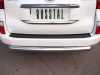 Защита заднего бампера d76 LEXUS GX460 2009-2012