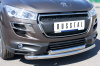 Фото Защита переднего бампера d63/63 PEUGEOT 4008 2012-2017