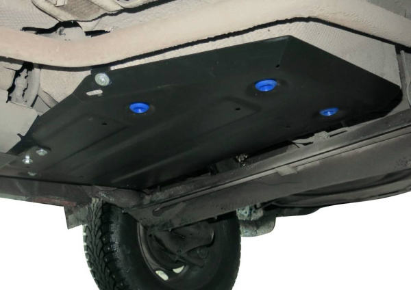 Фото Защита топливного бака Автоброня для Renault Duster I,II 2х4, V - 1,6: 2,0 2011-2015