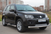Защита переднего бампера d76 (дуга) SUZUKI Grand Vitara 5 дв. 2012-2016