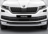 Фото Защита переднего бампера d57+d42 Skoda Kodiaq 2017-