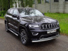 Защита передняя нижняя (двойная) 76,1/42,4 мм для Jeep Grand Cherokee 2017-