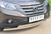 Фото Защита переднего бампера d75х42 (дуга) d75х42 (дуга) HONDA CR-V 2.4 2013-2015