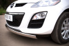 Фото Защита переднего бампера d75х42 овал MAZDA CX-7 2010-2013