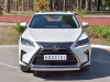 Защита переднего бампера 75х42 дуга LEXUS RX200t 2015- (кроме F-Sport)