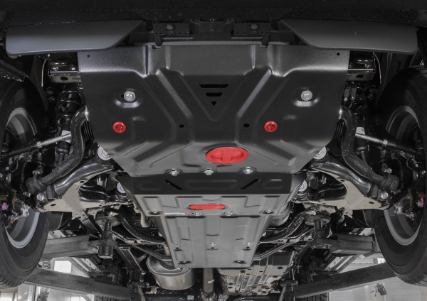 Фото Защита радиатора, картера, КПП и РК АвтоБроня для Lexus GX 460 2009-2013 2013-н.в.