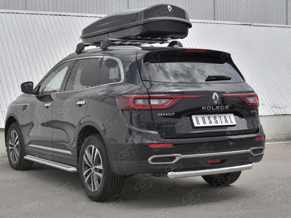 Фото Защита заднего бампера d63 дуга RENAULT KOLEOS 2017-