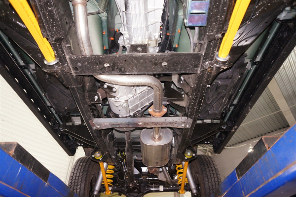 Фото Композитная защита КПП Land Rover Defender 90/110 (1998-)