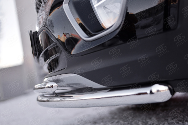 Фото Защита переднего бампера d63 дуга-Ф42 дуга KIA SORENTO PRIME CRDI 2015-2018