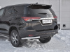 Фото Защита заднего бампера уголки d63 секции TOYOTA FORTUNER 2017-